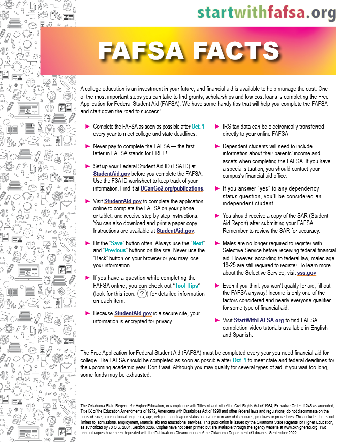 22-23 FAFSA Facts